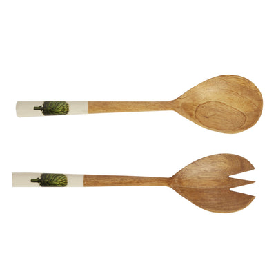 Artichoke Wooden Salad Servers - Club Matters - Tableware - Serveware